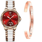 Luxury Waterproof Automatic Mechanical Gold Plated Watch - The Trendy Accessories Store