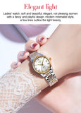Modern Minimalism Watch with Gold Plated Bracelet - The Trendy Accessories Store