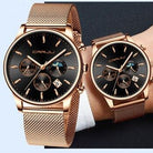 Top Luxury Men Multifunction Watches Waterproof Business Casual Quartz - The Trendy Accessories Store