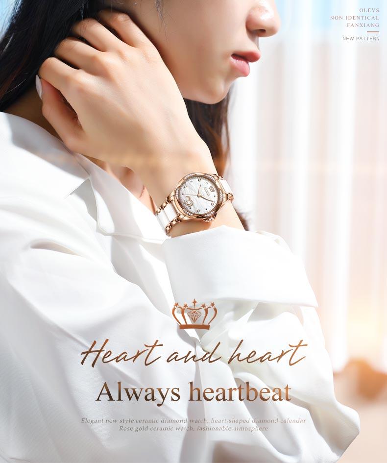 Luxury Waterproof Automatic Mechanical Gold Plated Watch - The Trendy Accessories Store