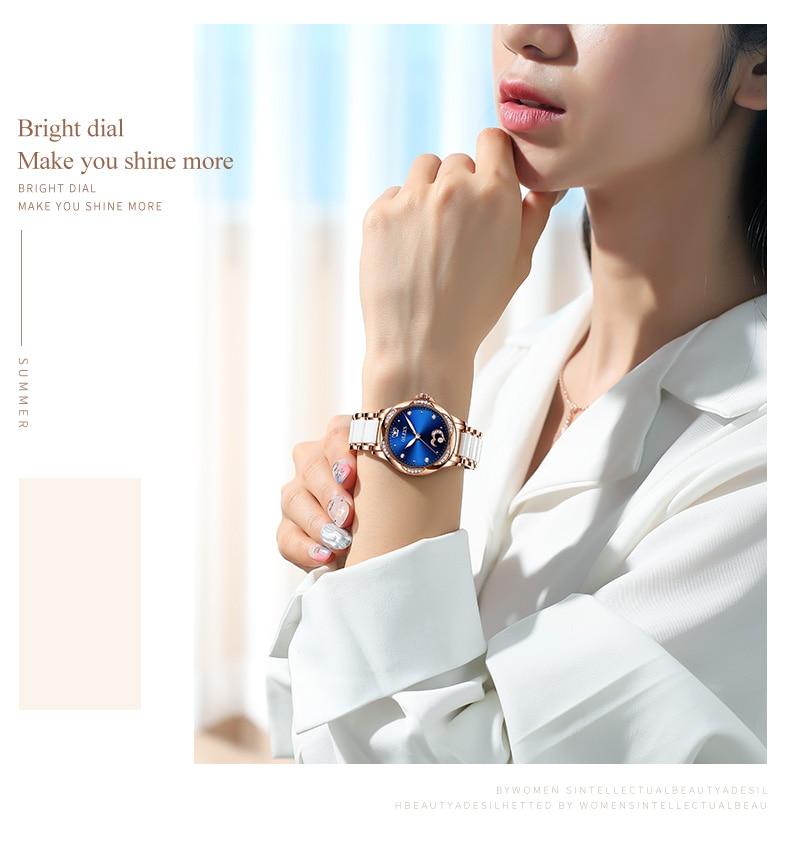 Luxury Waterproof Automatic Mechanical Gold Plated Watch - The Trendy Accessories Store