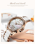 Luxury Waterproof Automatic Mechanical Gold Plated Watch - The Trendy Accessories Store