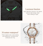 Luxury Waterproof Automatic Mechanical Gold Plated Watch - The Trendy Accessories Store