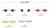 Vintage Small Round Sunglasses Women Brand Design Black Frame Fashion - The Trendy Accessories Store
