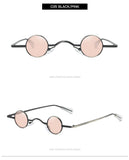 Vintage Small Round Sunglasses Women Brand Design Black Frame Fashion - The Trendy Accessories Store