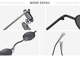 Vintage Small Round Sunglasses Women Brand Design Black Frame Fashion - The Trendy Accessories Store