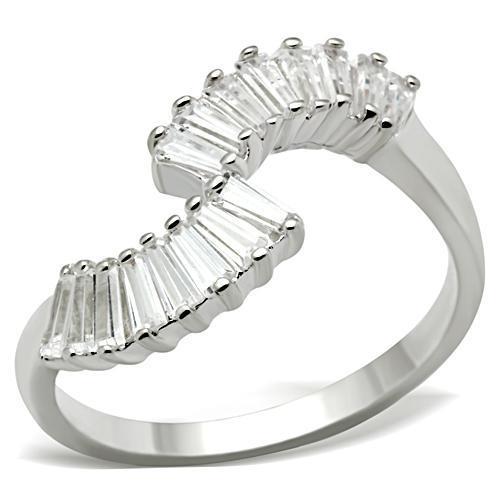 SS047 Silver 925 Sterling Silver Ring - The Trendy Accessories Store