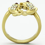 TK1023 IP Gold(Ion Plating) Stainless Steel Ring - The Trendy Accessories Store