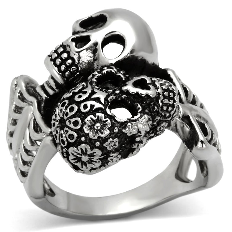 High polished (no plating) Stainless Steel Ring with No Stone - The Trendy Accessories Store
