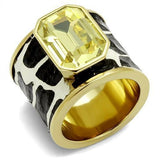 TK2701 IP Gold(Ion Plating) Stainless Steel Ring - The Trendy Accessories Store