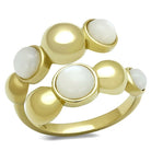 TK3090 IP Gold(Ion Plating) Stainless Steel Ring - The Trendy Accessories Store