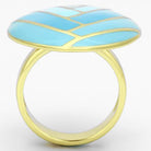 TK874 IP Gold(Ion Plating) Stainless Steel Ring - The Trendy Accessories Store